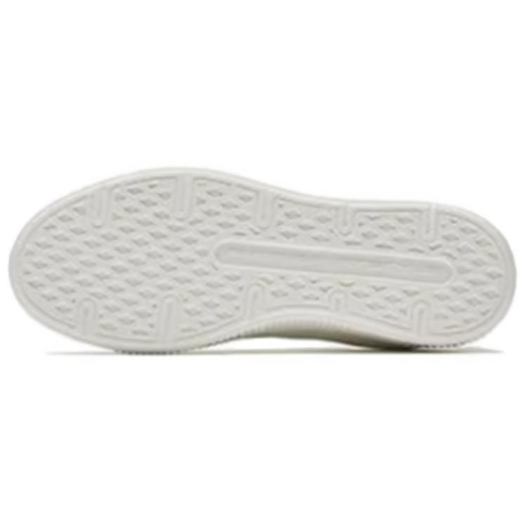 Anta Comfortable Trendy Versatile Lightweight Increased Height Low-Top Skate Shoes Women Sneaker White Green 922538042-2