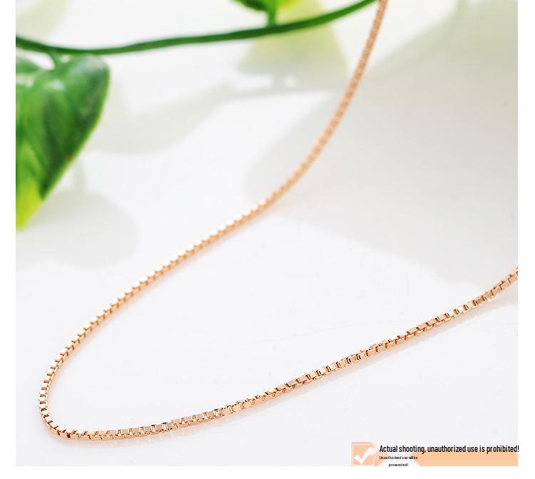 

Корейское танцующее сердце, подвеска-корона, ожерелье-чокер из розового золота - Простые модные украшения для женщин