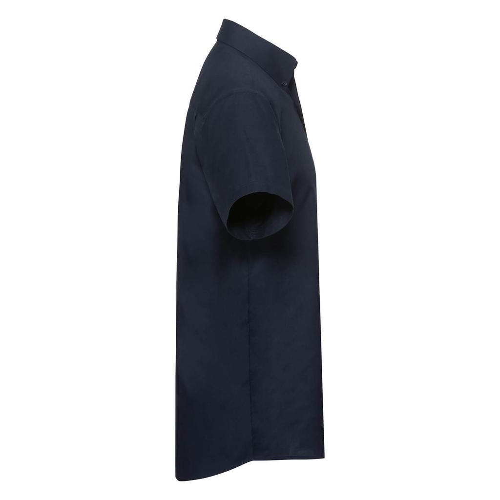 Russell Collection Mens Oxford Formal Shirt