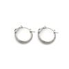 French Retro Titanium Steel Serpentine Green Eye Zircon Earrings High-End Light Luxury Niche 18K Titanium Steel Earrings
