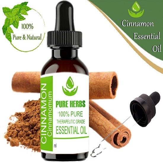 

Pure Herbs Cinnamon 100% Pure & Natural Cinnamomum Essential Oil ZA 293 10ml