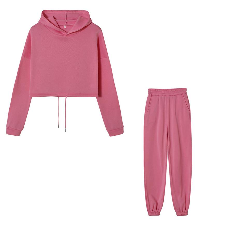 Fall Sale New Fashion Long Sleeve Sports Casual Set Two Piece Outfit