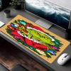 Grinch Theme Mouse Pad, Non Slip Rubber Base, Multifunctional Office & Home Decor, Perfect for Workspace Personalization.