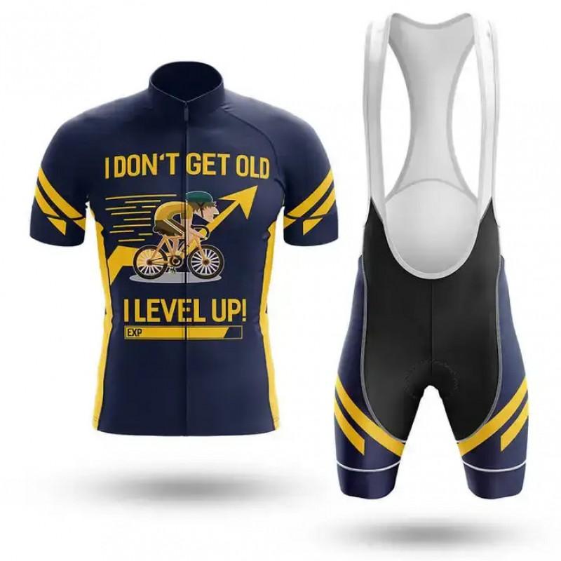 Herren Kurzarm Fahrradtrikot Set Mountain Road Bike Schnelltrocknend Atmungsaktiv Reitbekleidung