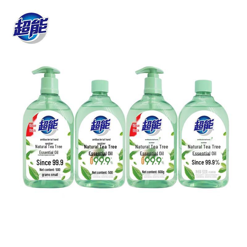 Chaoneng Natural Tea Tree Antibacterial Hand Soap, Floral S Scent
