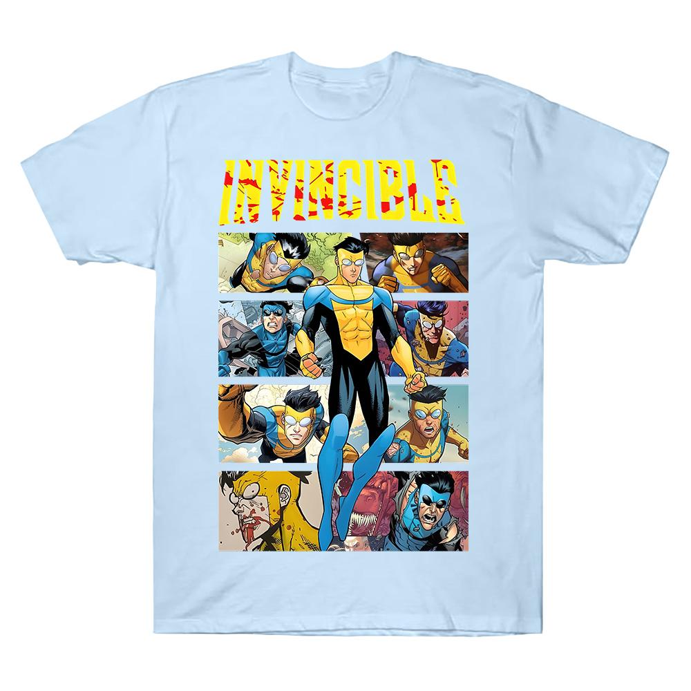 Neporazitelné tričko Neporazitelná značka Superhrdina Unisex tričko Omni-Man Neporazitelný bavlněné tričko Perfektní dárek pro milovníky komiksů Oblečení