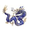 Dragon Brooch Animal Lapel Pin Fashion Jewelry Alloy Carving Artistic Style Suitable for