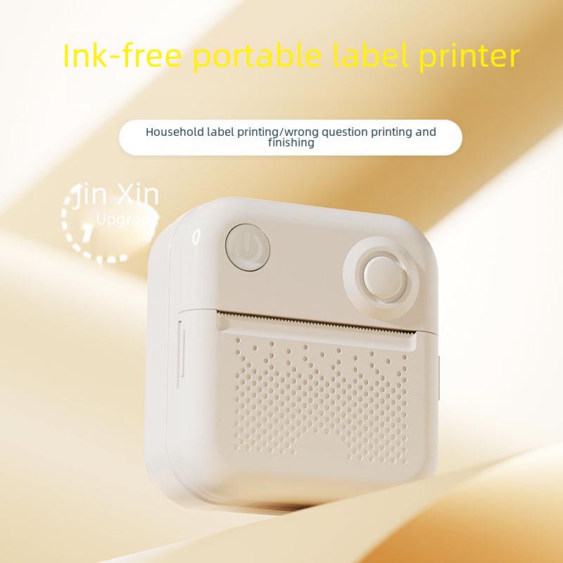 Portable Mini Thermal Printer for Photos & Labels - Ideal for Students & Homework Assistance