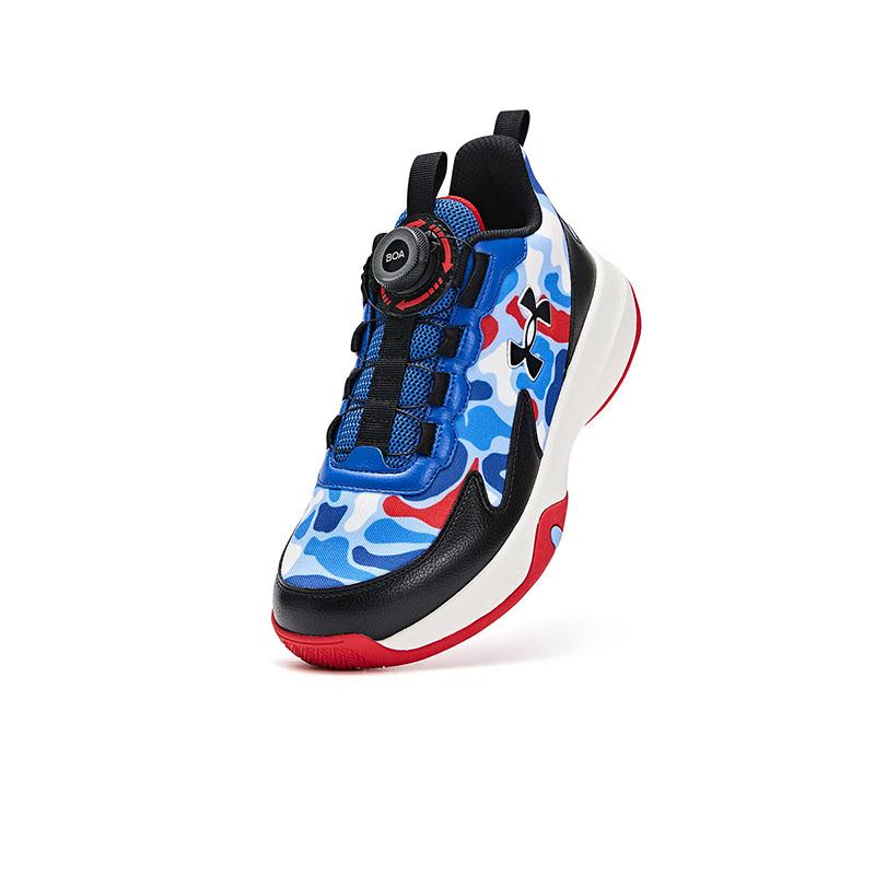 Under Armour Knob Flash Fashion Trend High Elastic Lightweight Comfortable Sports Shoes Kids Sneaker 2441204