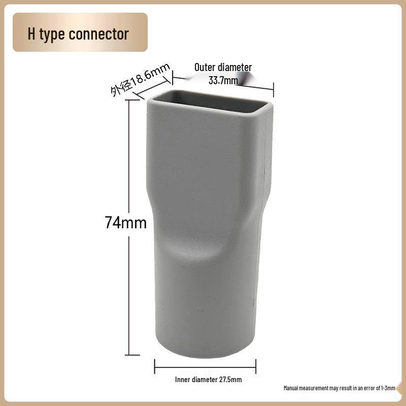 Universal Vacuum Cleaner Hose Connector & Reducer Adapter