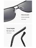 Day-Night Polarized Photochromic Sunglasses: Anti-Glare, HD Vision for Fishing & Driving