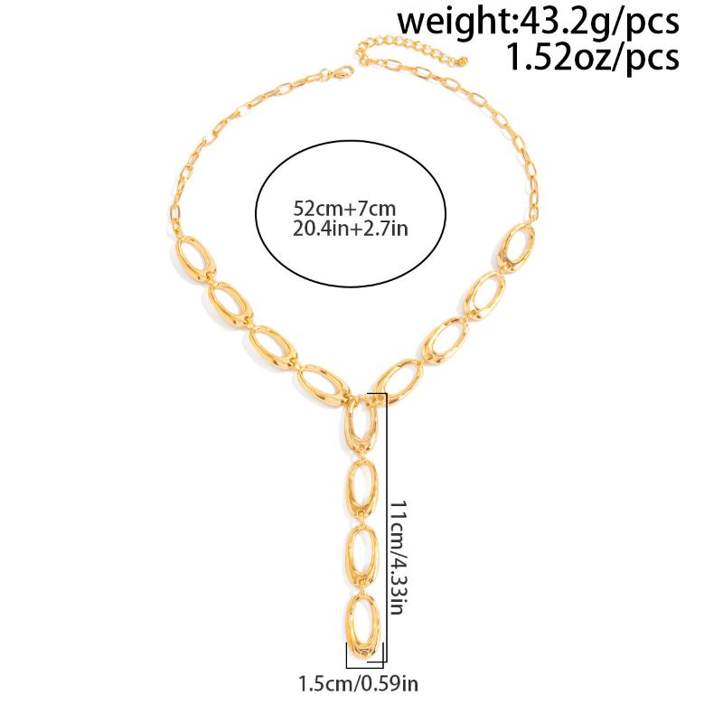 Bohemia Irregular Metal Hollow Square Pendant Necklace For Women Stackable Imitation Pearl Choker