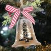 Christmas Bell Ornament Christmas Festive Atmosphere Decor, Christmas Tree/Bedside/Door Hanging Bell, Christmas Gift
