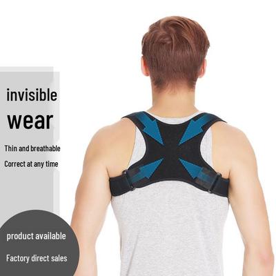 Unisex Oddychający Korektor Postawy Pleców dla Dorosłych - Wygodny Design Zapobiegający Garbieniu się