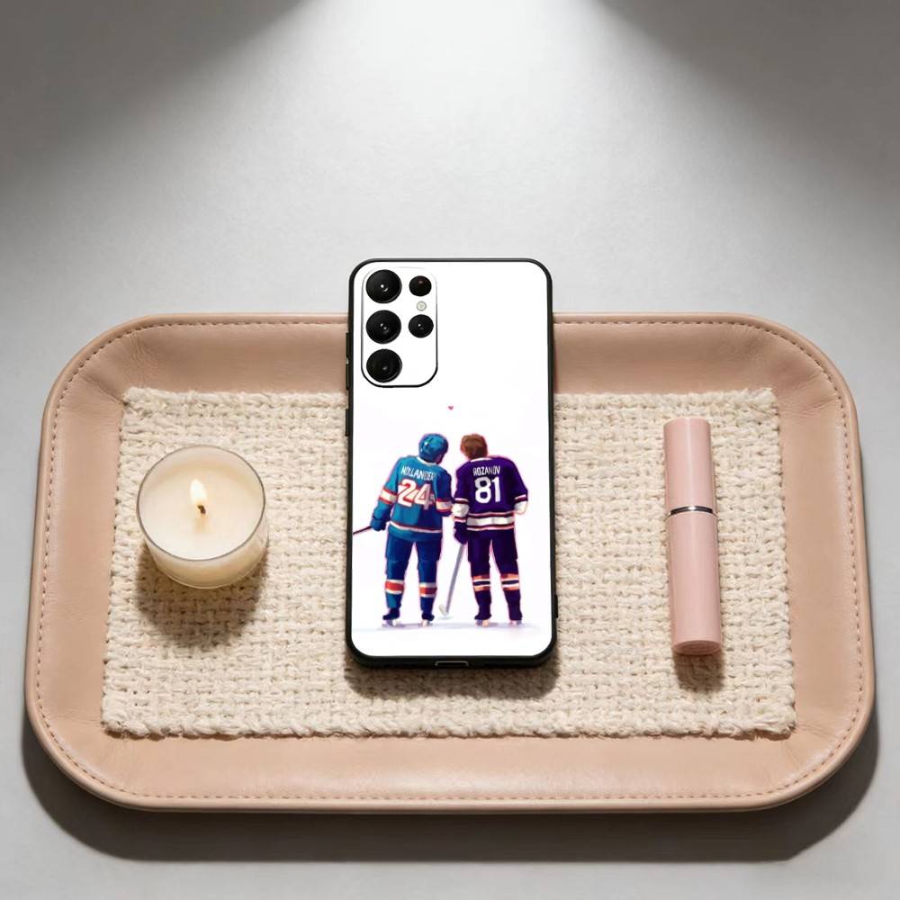 H-Heated Rivalry Phone Case For Samsung S25,24,23,22,30,21,10,9,Ultra,Plus,Lite Soft Black Case