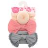 3pcs/Set Nylon Headband Bow Headbands For Kids Girls Turban Hairband Children Cotton Headband