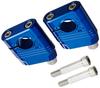 POSH 070052-01 Motorcycle Equipment Muscle Position Bracket Blue