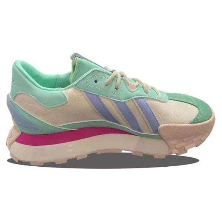 Adidas Futro Mixr Beige Aqua Green Pink Unisex Sneakers Cream HQ4596