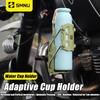 SMNU Universal Adjustable Motorcycle Water Bottle Holder for Motorcycle Scooter MTB Road ATV Bikes Motorbike Handlebar Cup Cage
