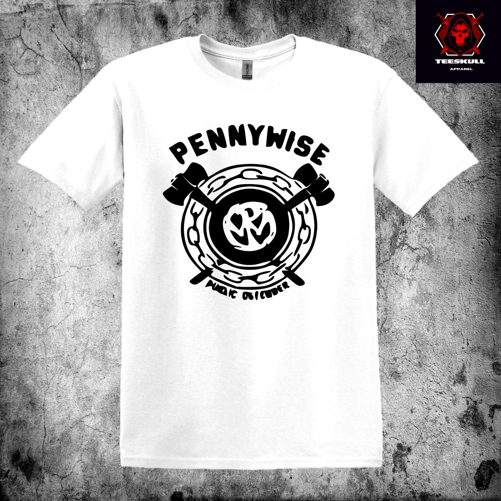 Pennywise Punk Rock Band Tee Heavy Cotton Unisex T-shirt S3XL S