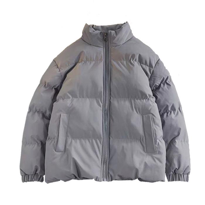 

Женская зимняя куртка 2024 года: Новый стильный, современный дизайн, большие размеры, плотный однотонный хлопок, универсальный и модный. M серый