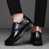 Versatile Men's Walking Shoes Fashion Brand Man Oxford Shoes Lace Up Formal Dress Footwear 2024 New Men Genuine Leather Shoes