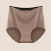 Fashionable Women's Underwear Comfortable Breathable Summer High Waist Plus Size Women's Pure Cotton Triangle Panties
