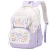 Campus Versatile Student School Bag Sweet Small Fresh Printed Backpack Macaron Color