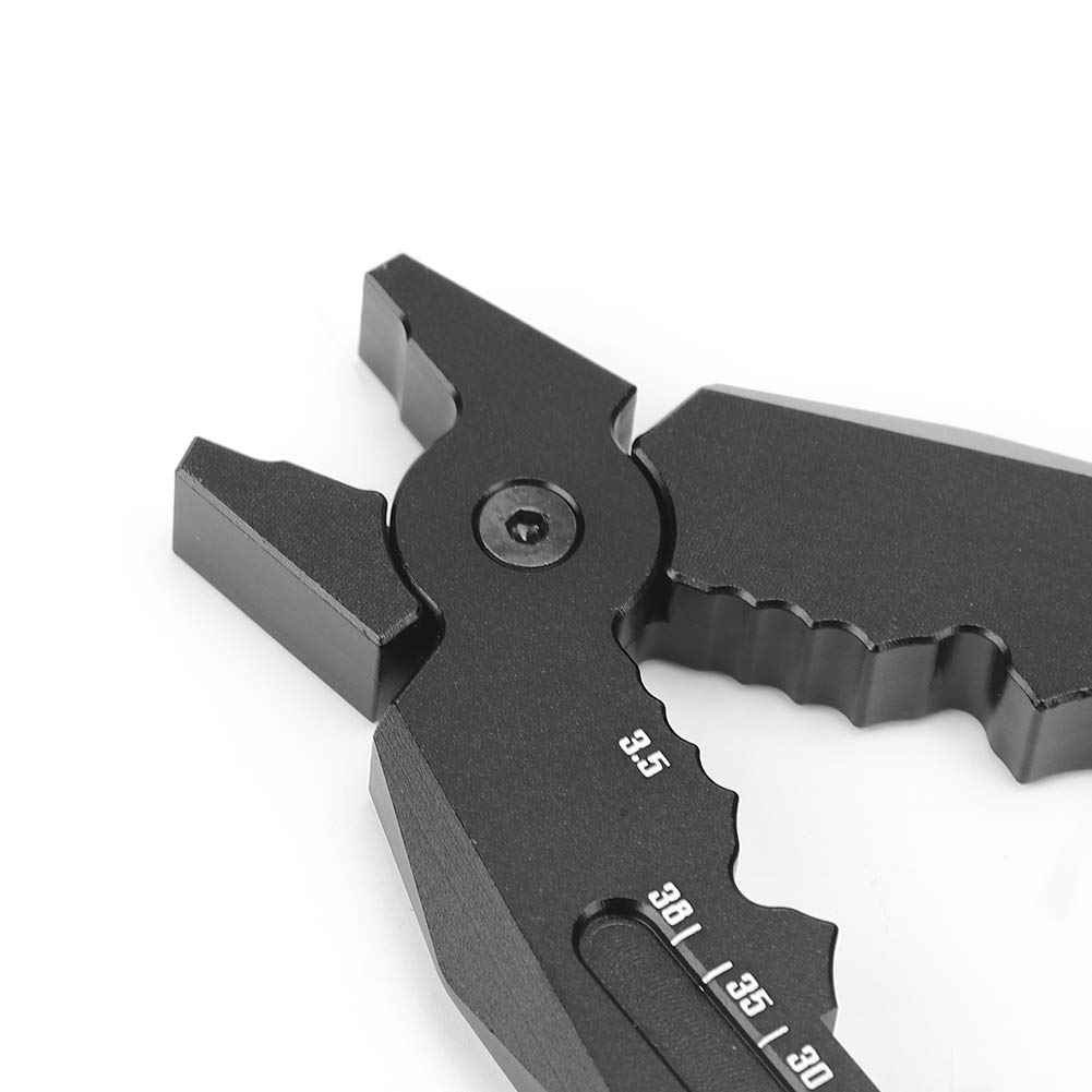 VGEBY Ball Head Pliers, Multi-Function Shock Strut Damper Pliers for Traxxas Cars, Black