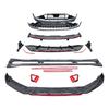 Zeekr 001 '24-25 Carbon Fiber Body Kit: Front Lip, Rear Diffuser, Side Skirts, High Tail Wing