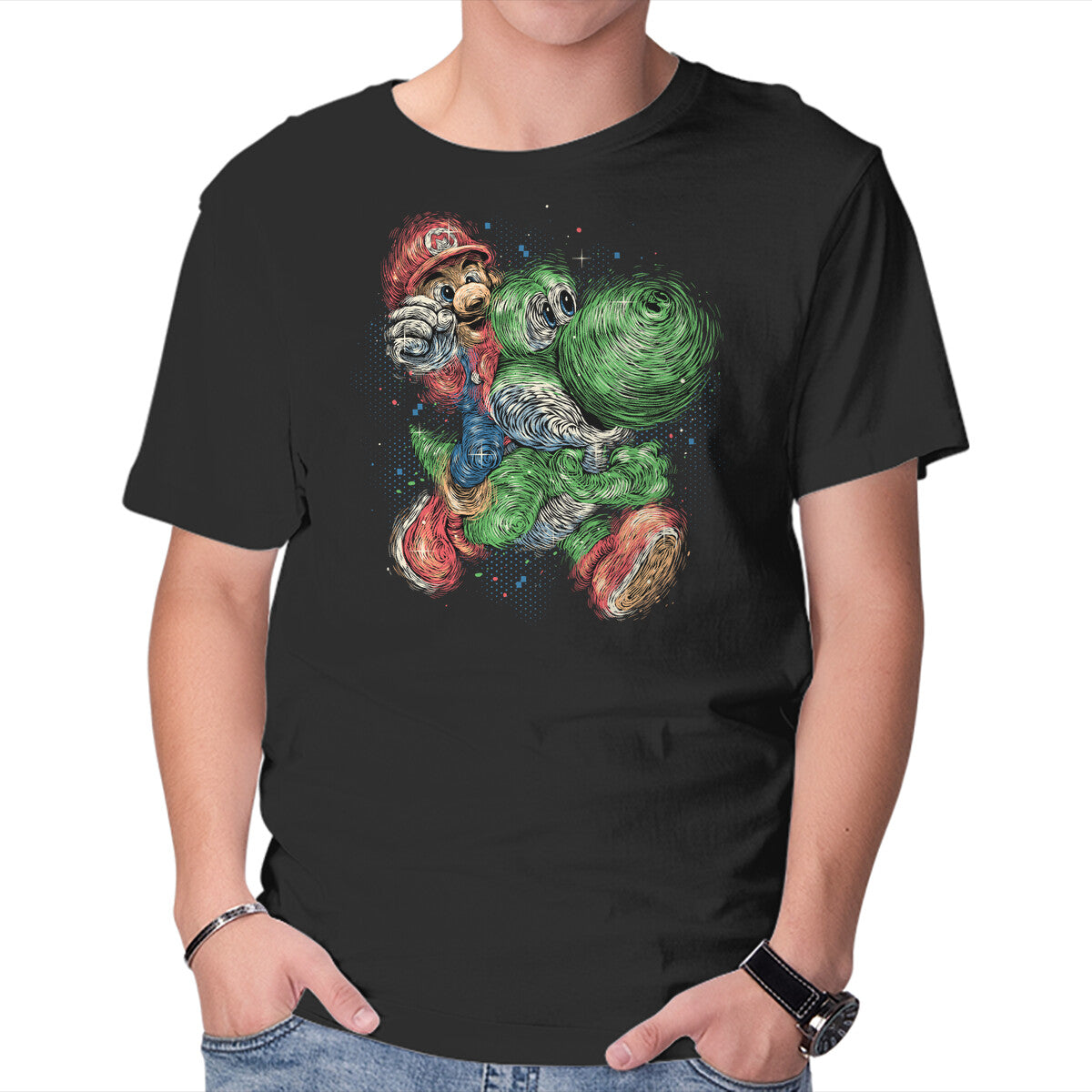Unisex Crew Neck T-Shirt Heroes Of The Kingdom Graphic Short Sleeve Casual Tee S
