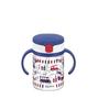 Richell Aclear Outing Straw Mug R 200 Navy Blue 1 piece 200ml 7 months