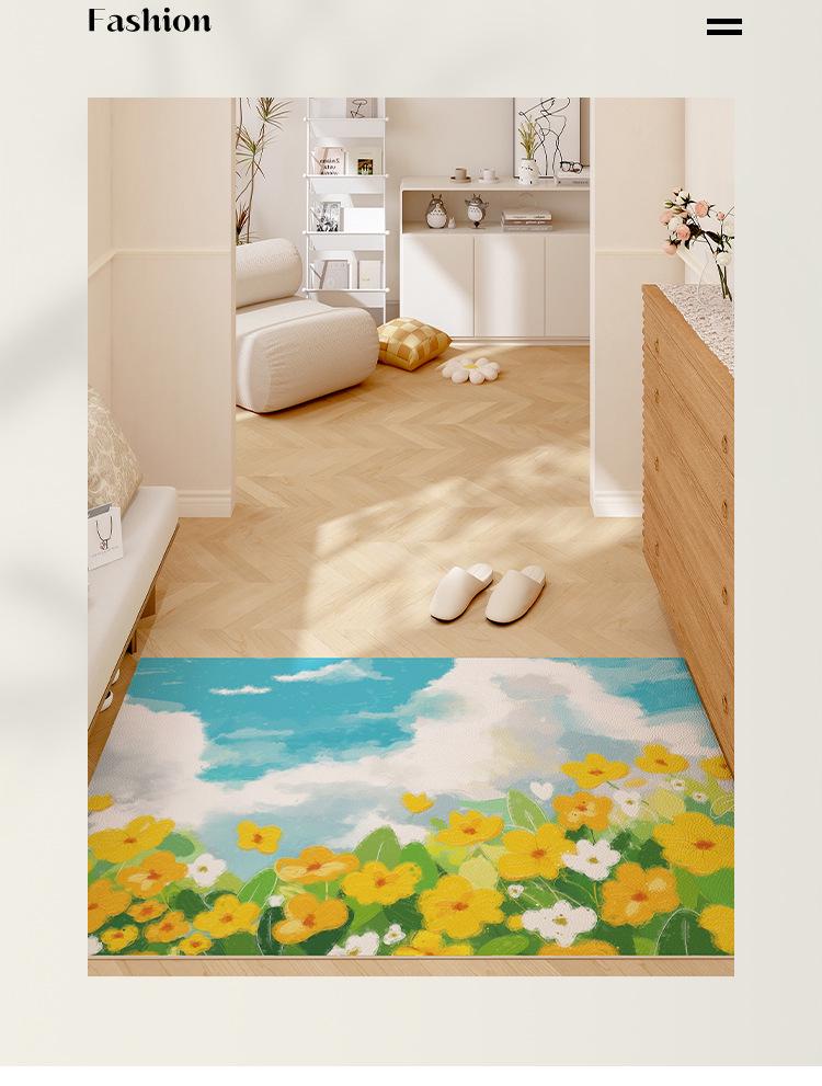 Dirt-resistant PVC Door Mats - Easy To Clean with One Wipe; Can Be Trimmed To Fit Entrances.