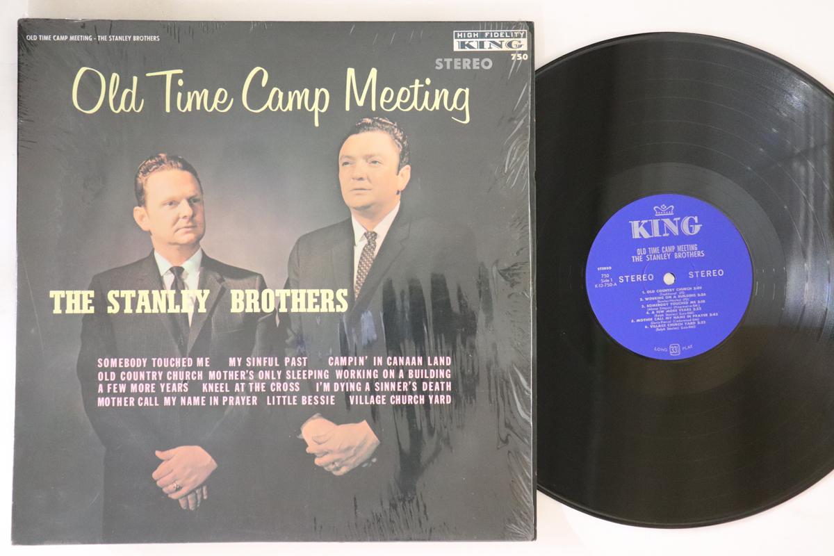 

LP Record STANLEY BROTHERS - Old Time Camp Meeting 750 KING 1962 US Folk Used