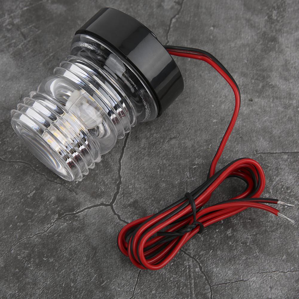 LED Signal Light 360 Degrees IP66 Protection 5W Lamp for Yacht Boat DC12V 24V