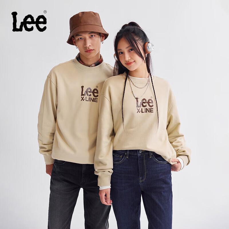 

Lee Unisex Crewneck Logo Loose-Fit Sweatshirt XXL