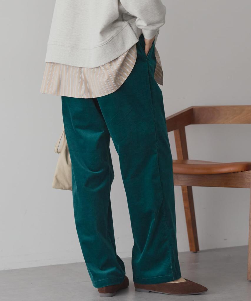 Color Call Easy Pants Green L