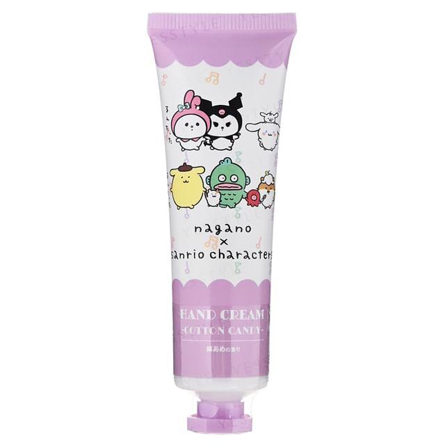 RACE - Nagano x Sanrio Characters Good Night Hand Cream Cotton Candy - 30g