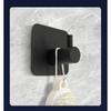 Stainless Steel Wall Hook Single Hook With Adhesive For Bathroom Storage And Hotel Room Decor