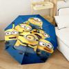 1PC Minion Invasion Automatic Umbrella - Suitable Travel Outdoor Portable Umbrella Birthday Gift Daily Essentials