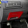 Soft Carbon Fiber Fuse Box Trim Sticker for Hyundai Tucson TL/TLE 2015 2016 2017 2018 2019 2020 Car Interior Panel Protective