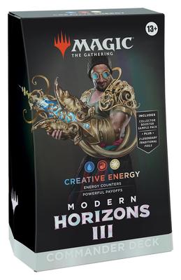The Gathering Modern Horizons 3 Commander Deck English MTG Trading Card Wizards of the Coast MH3 D32930000 Magic "Creative Energy"