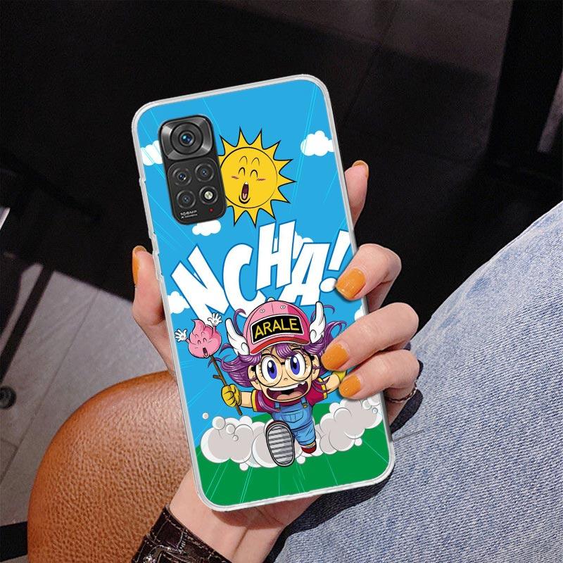 Dr Slump Arale Anime Phone Case For Xiaomi Redmi Note 15 14 13 12S 12 11 Pro Plus 14S 11S 11E 10 10S 11T 5G Personalized Cover R