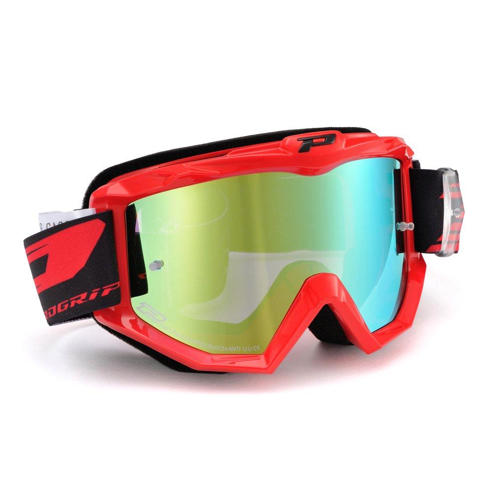 

Daytona PROGRIP Off-Road Goggles 3201FL ATZAKI MIRROR Goggles Red 97691