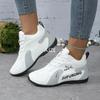 Women's Lightweight Leather Waterproof Sneakers with High Breathability and Non-Slip Platform