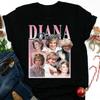 Neues Prinzessin Diana T-Shirt Vintage Prinzessin Diana T-Shirt Geschenk Fans S-234XL D619 Unisex T-Shirt