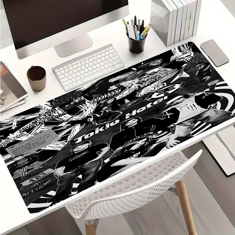 Tokio Hotel Band Mouse Pad - Non-Slip Rubber Base, Smooth Surface for Work,Gaming,Office,And Home Use, Desk Mouse Pad