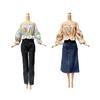 Doll New Clothes Supermodel Doll Toy Clothing Accessories 1/6 Doll Dress Up Clothes Set Fashion Top Pants Skirt For 30Cm Doll