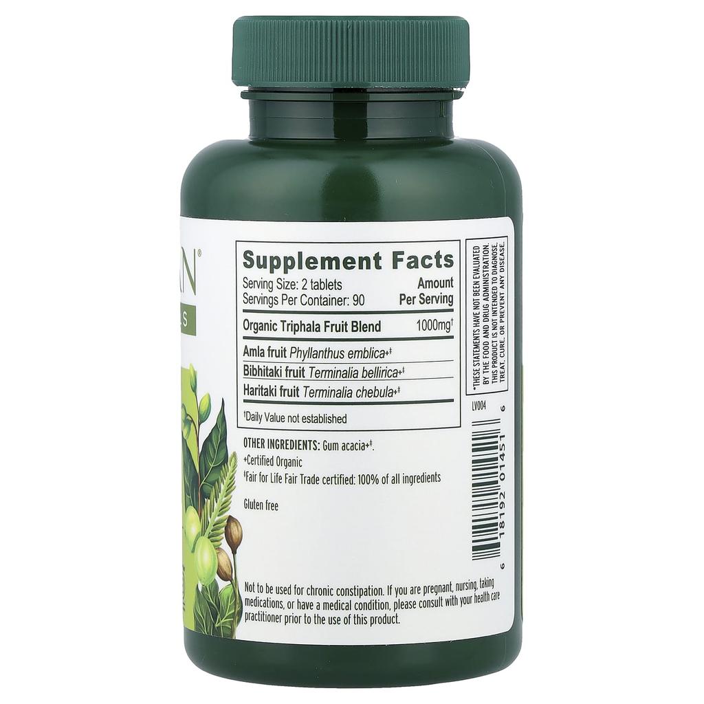 Banyan Botanicals, Tripala, 180 tablets