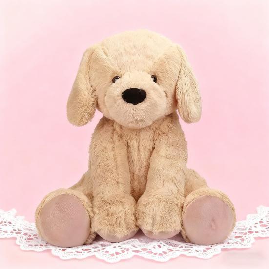 Large Dog Plush Toy Soft Stuffed Animal Realistic Labrador Dog Doll